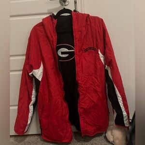 Georgia rain jacket/fleece reversible